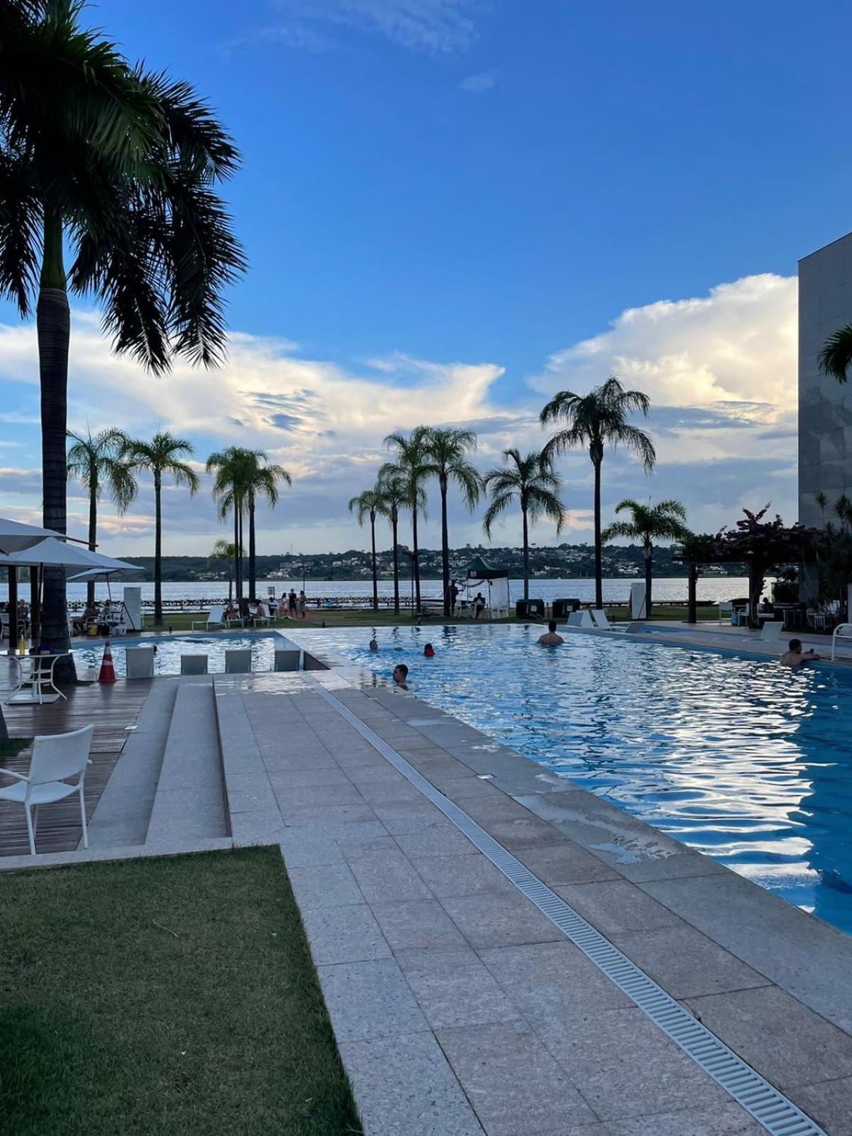 ברזיליה Estiloso Flat Brisas Do Lago Com Terraco מראה חיצוני תמונה